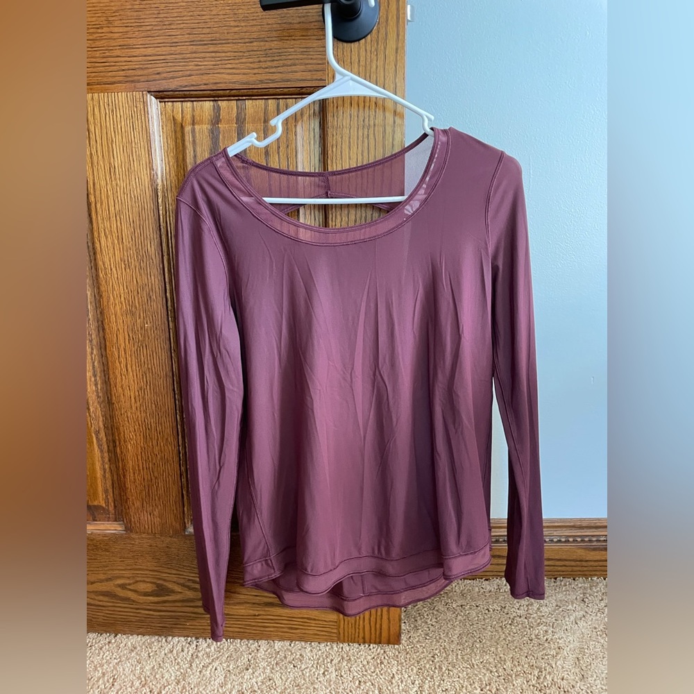 Lululemon Mesh Long Sleeve